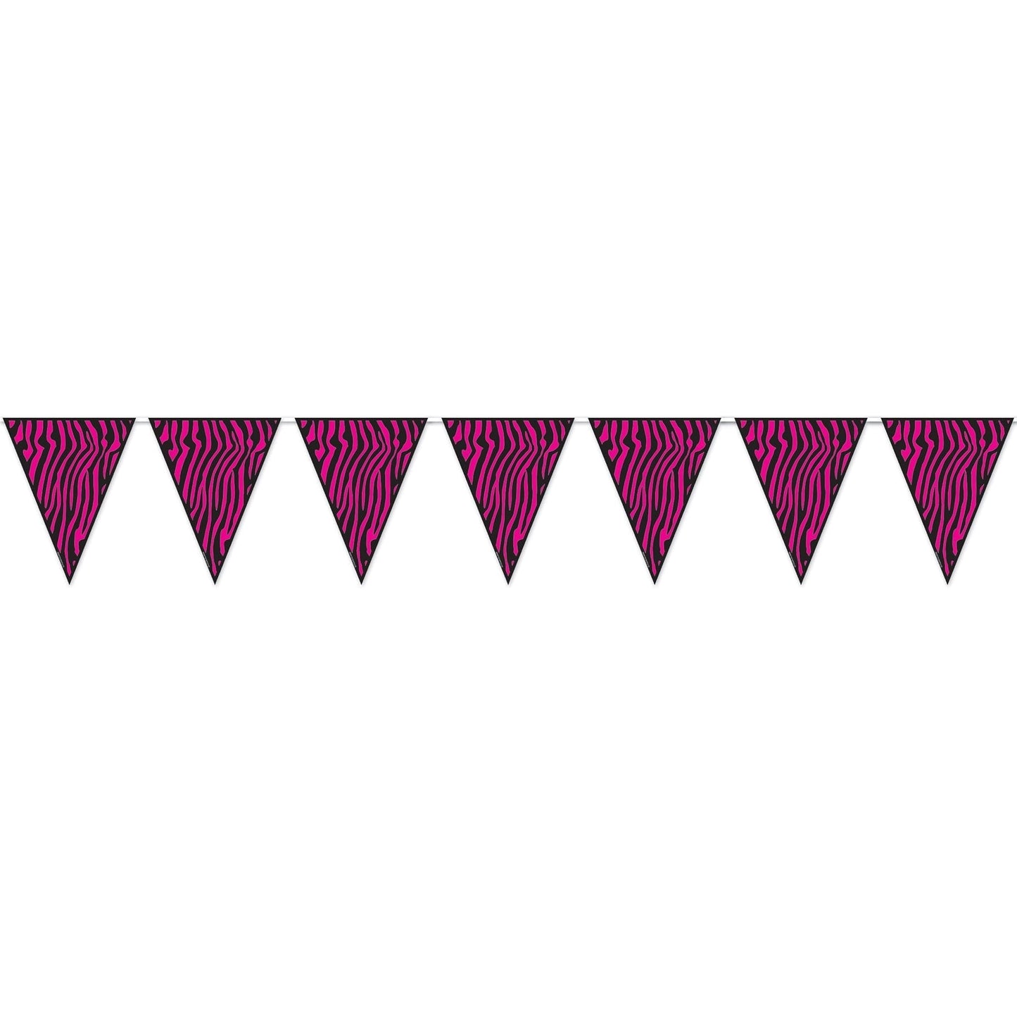10' Banner - Pink Zebra Print - The Beistle Company