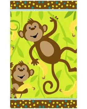 108" Table Cover - Monkeyin' Around - Creative Converting