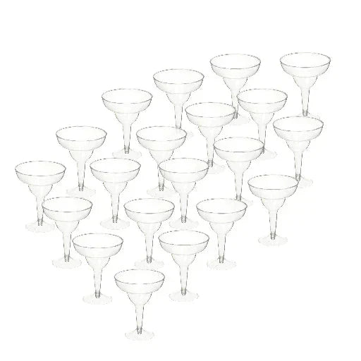 10oz Margarita Glasses - Clear (20ct) - Amscan