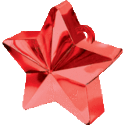 Balloon Star Weight - Red