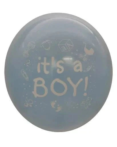 12" Assorted Baby Shower (12 bags/8ct-10ct per pack) - Winntex