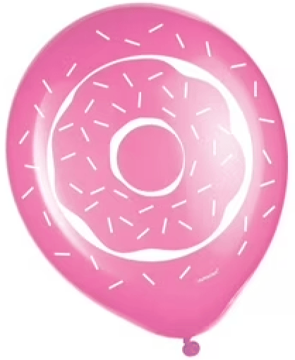 12" Donut Party (6ct) - Amscan