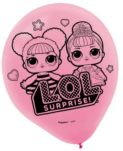 12" LOL Surprise (6ct) - Amscan