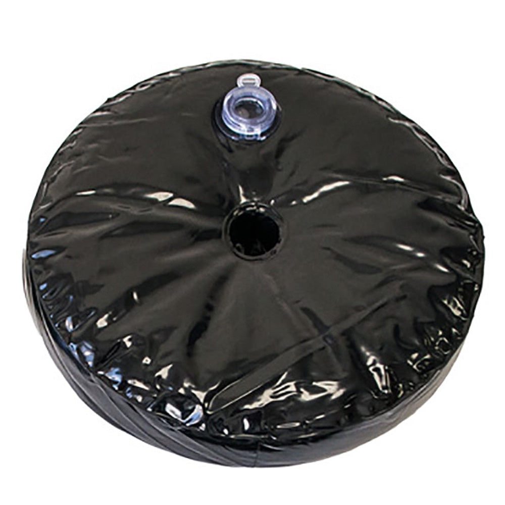 16" Pour-A-Base Weight™ - Black - Silver Rainbow