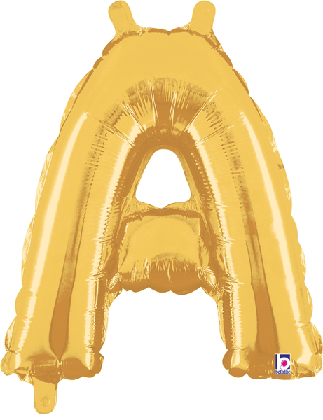 14" Megaloon Jr. Letter A - Gold (5ct) - Betallic