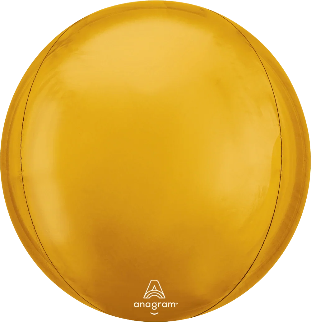 15" Orbz - Gold - Anagram