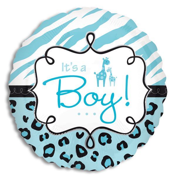 18" Animal Prints - It's A Boy - Anagram