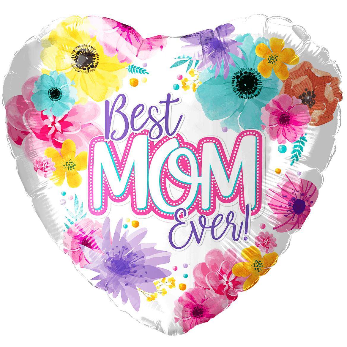 18" Best Mom Ever (50ct) - Party America