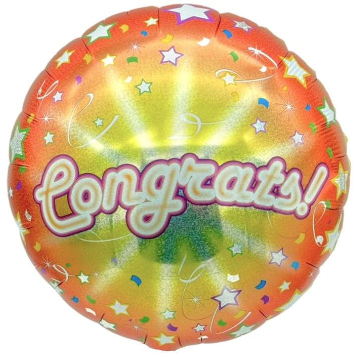 18" Congrats - Assorted Stars (20ct) - Party America