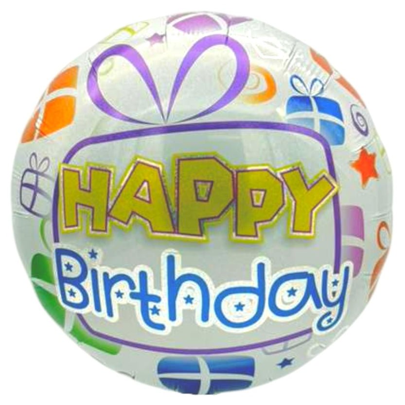 18" Happy Birthday - Assorted Gifts (20ct) - Party America