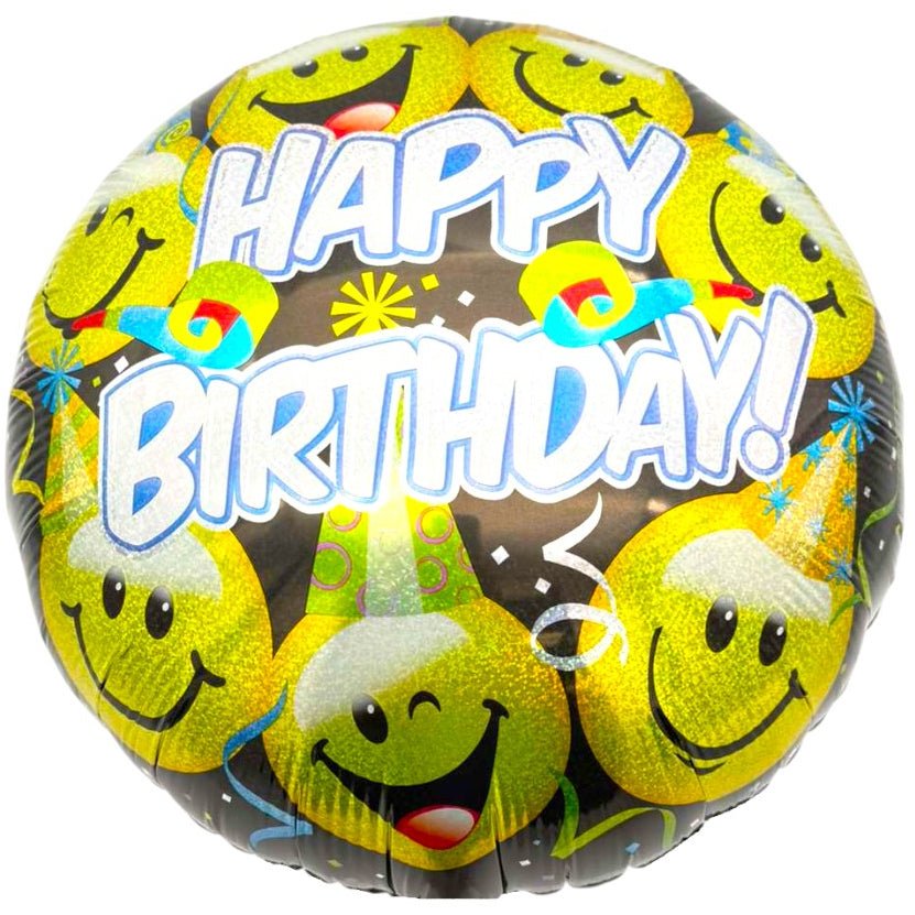 18" Happy Birthday Emojis (20ct) - Party America