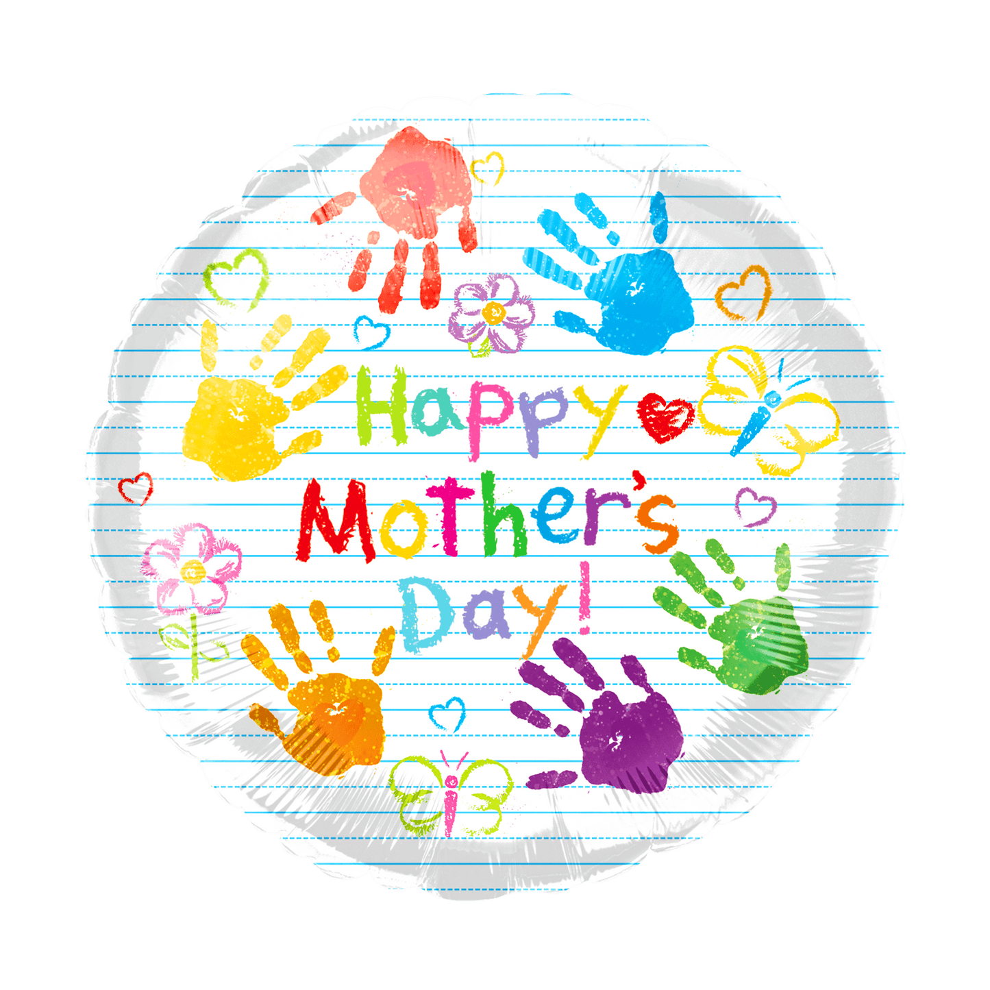 18" Happy Mother's Day Hand Paint (50ct) - Party America
