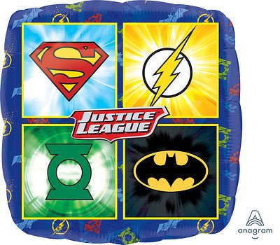 18" Justice League Logos - Anagram