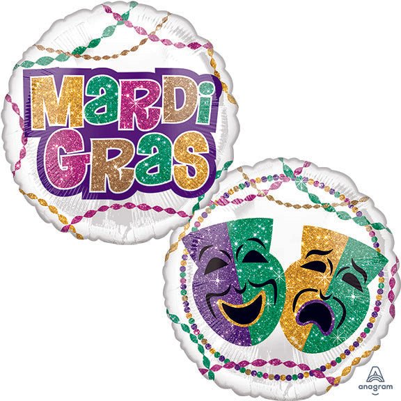 18" Mardi Gras Party - Anagram