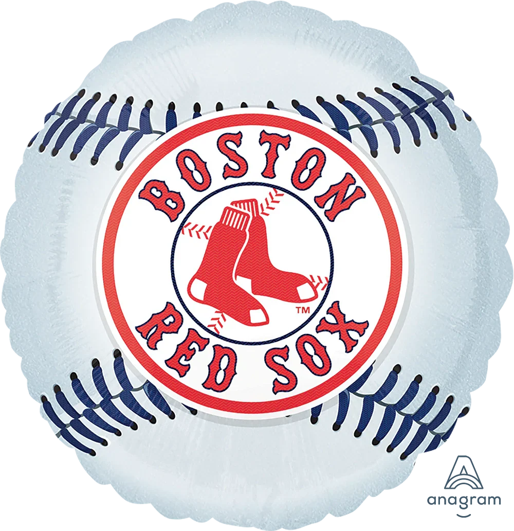 Boston Red Sox MLB Baseball 18" Balloon