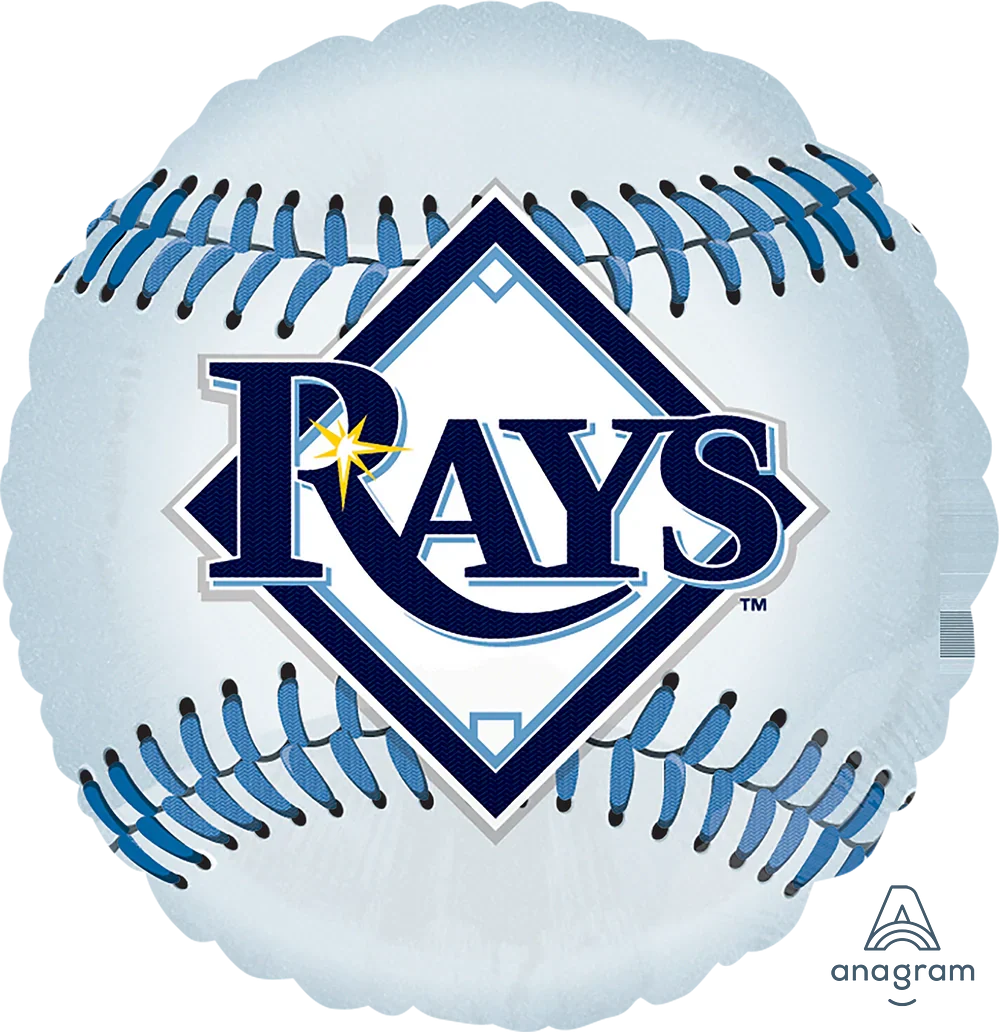 Tampa Bay Rays MLB Baseball 18″ Balloon