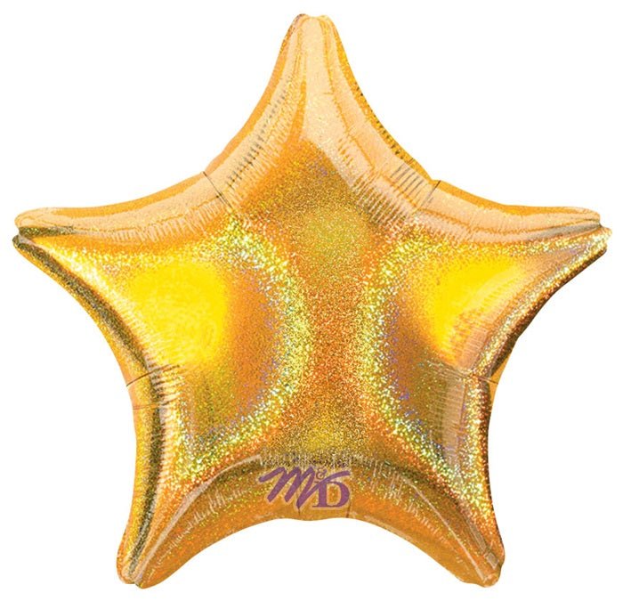 19" Star - Gold Dazzler (10ct) - Anagram