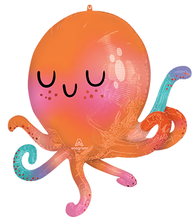 30" UltraShape¨ - Cute Octopus - Anagram