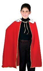 33" King/Queen Cloak - Red - The Beistle Company