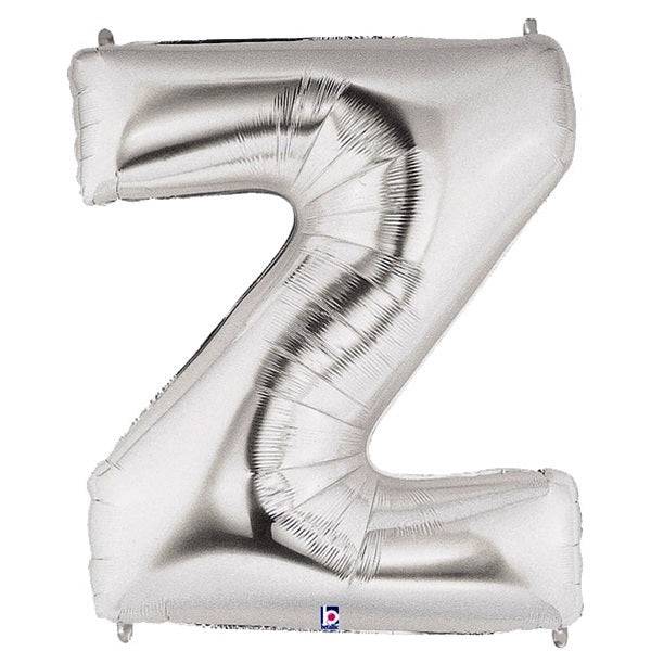 34" Megaloon Letter Z - Silver - Betallic