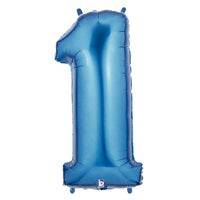 34" Megaloon Number 1 - Blue - Betallic