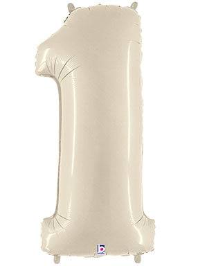 34" Megaloon Number 1 - White Sand - Betallic