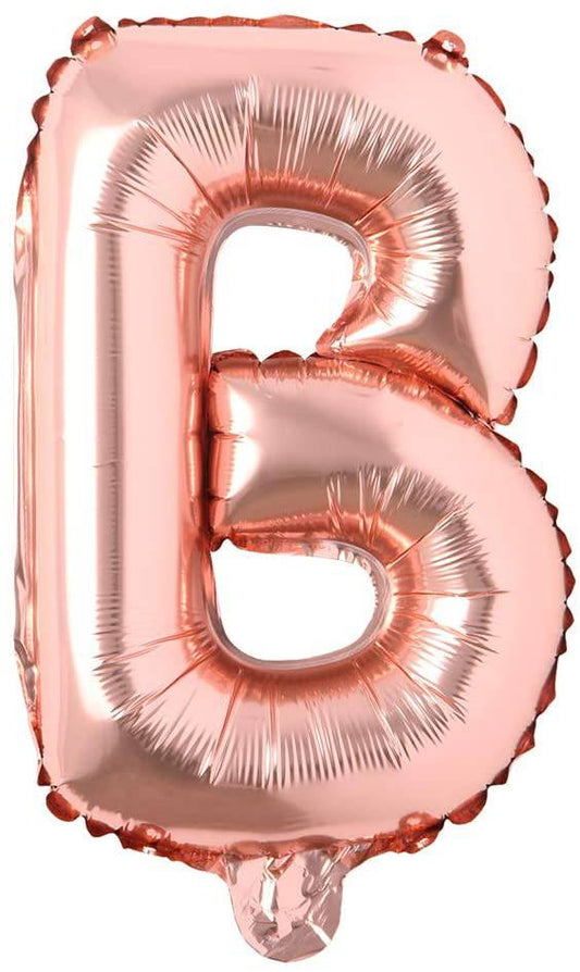 16" Balloon Letters - Rose Gold - Party America