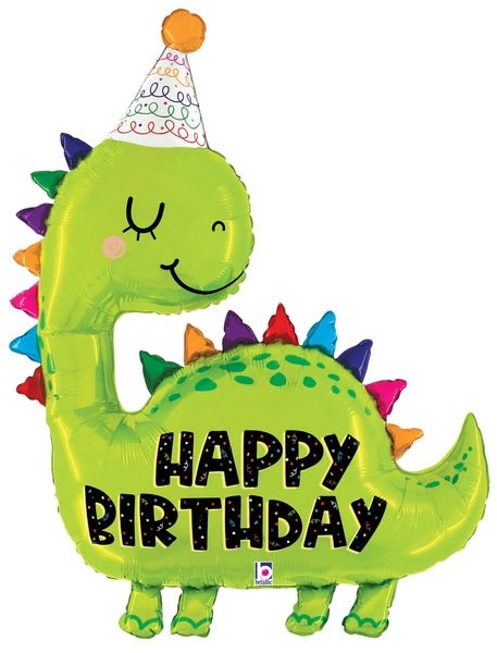 38" Dino Birthday - Betallic
