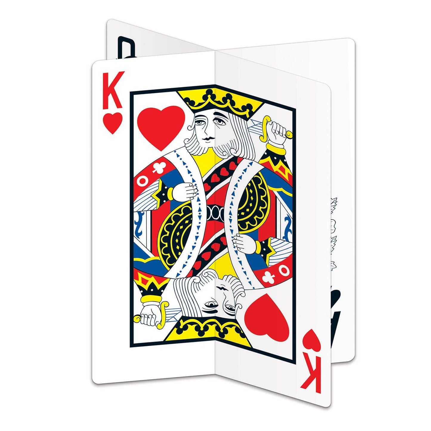 3D Playing Card Centerpiece by Beistle from Instaballoons