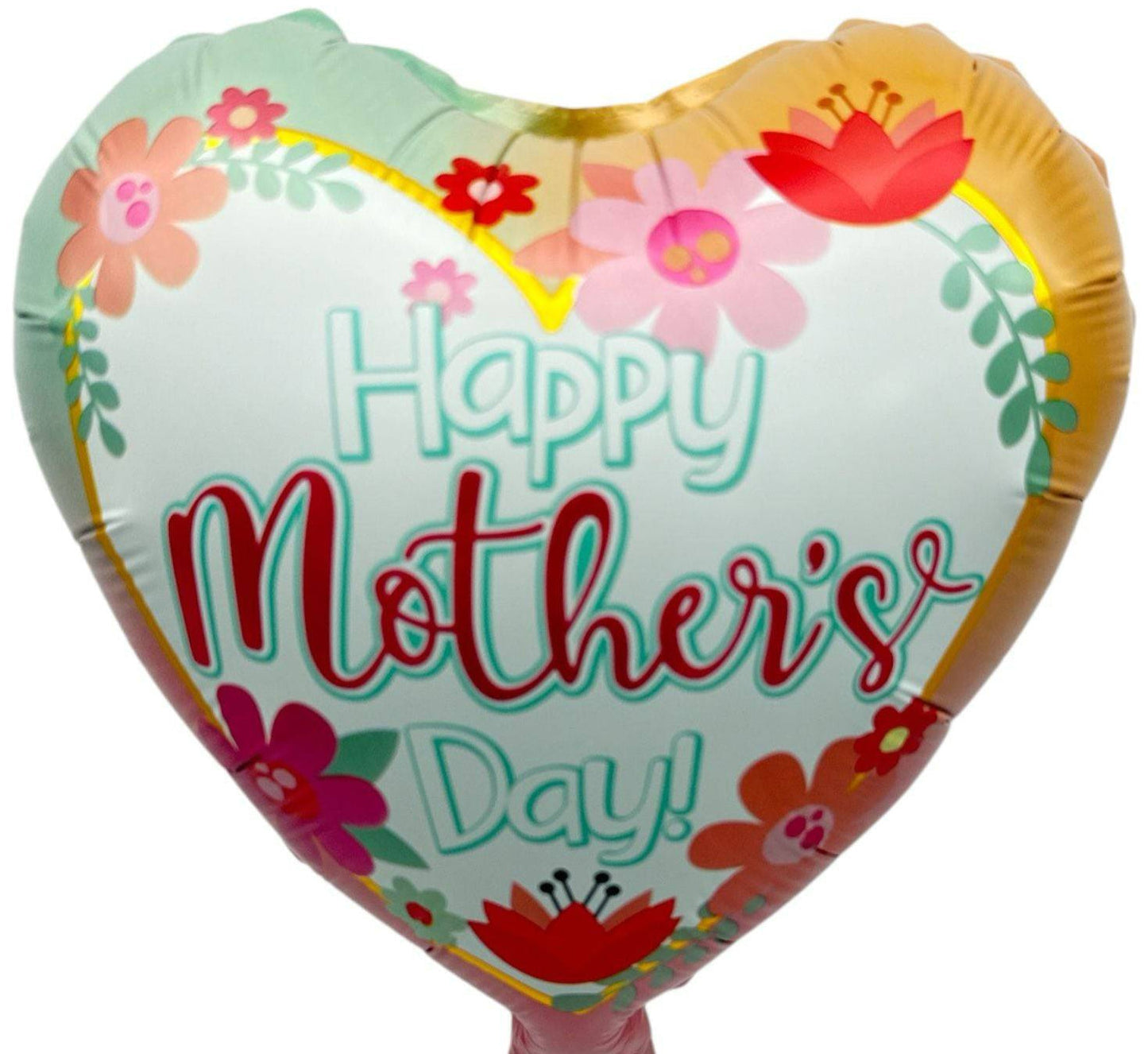 9" Happy Mother's Day - Happy Flowers (100ct) - Party America