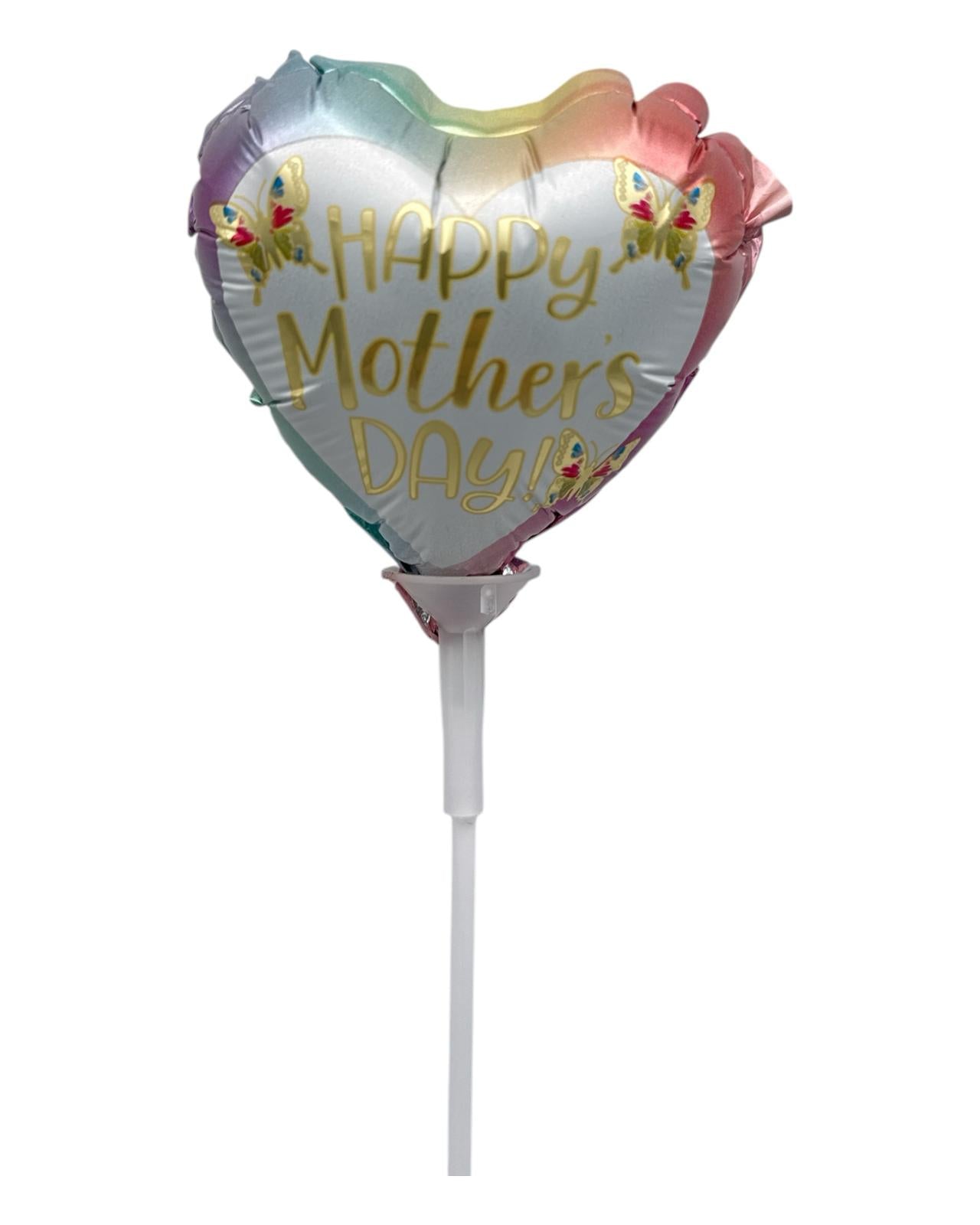 4" Happy Mother's Day with Butterflies (100ct) - Party America