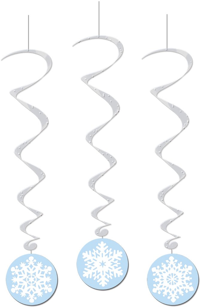 42" Hanging Decorations - Snowman (3ct) - The Beistle Company