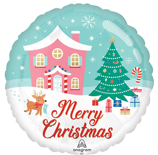 Nostalgic Christmas Wonderland 18″ Balloon