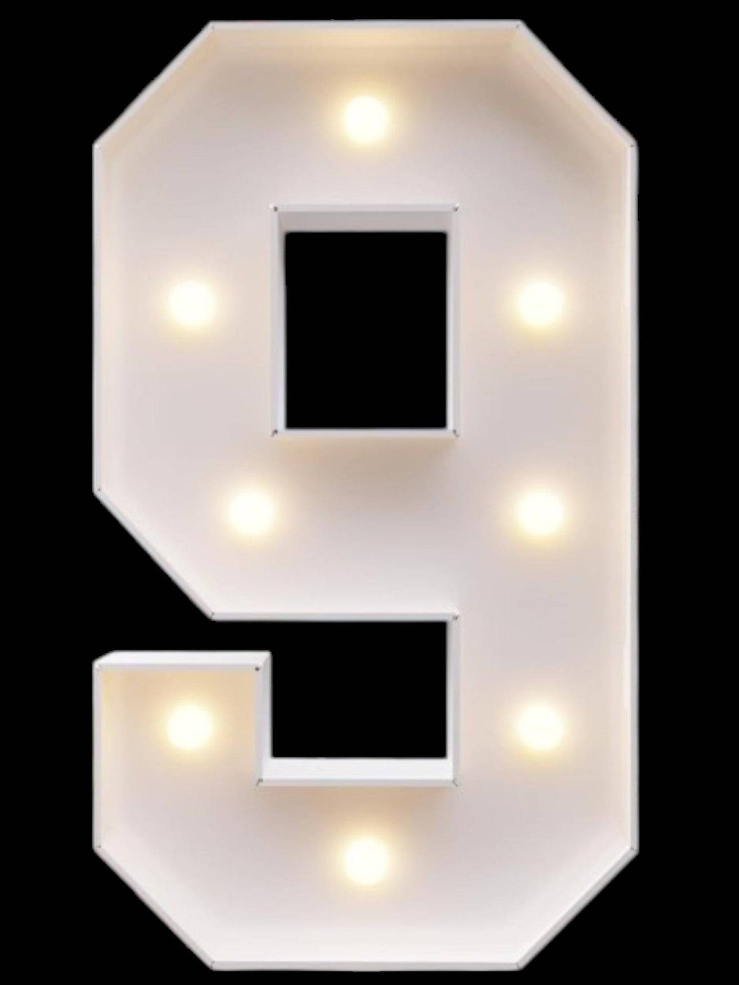 4ft Marquee Metal Numbers