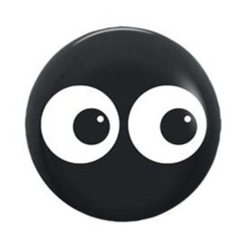 5" Double Eye Top Print - Black - (100ct) - Sempertex