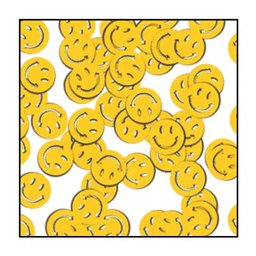 1oz Confetti Smile Faces