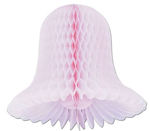 5" Westminster Bells - Pink (4ct) - The Beistle Company