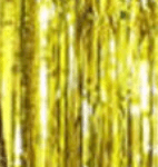 6' Standard Straight Foil Door Curtain - Winner Party