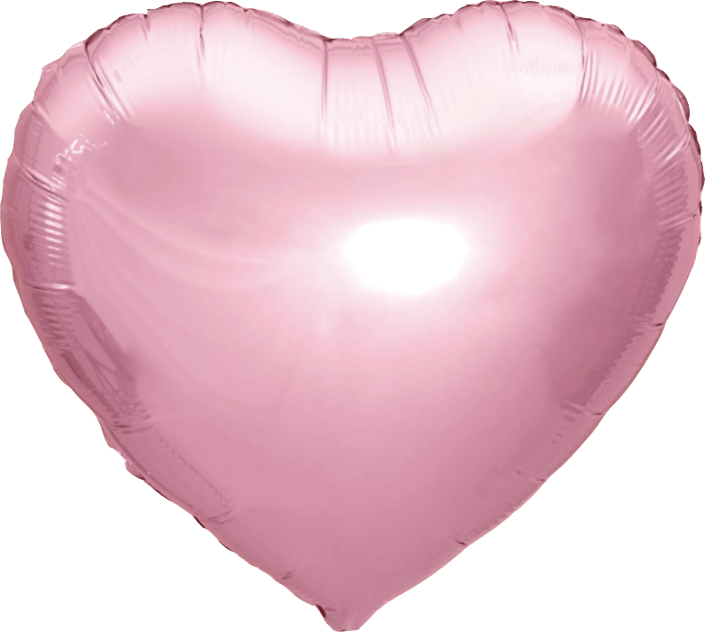 65" Heart - Light Pink - Winner Party
