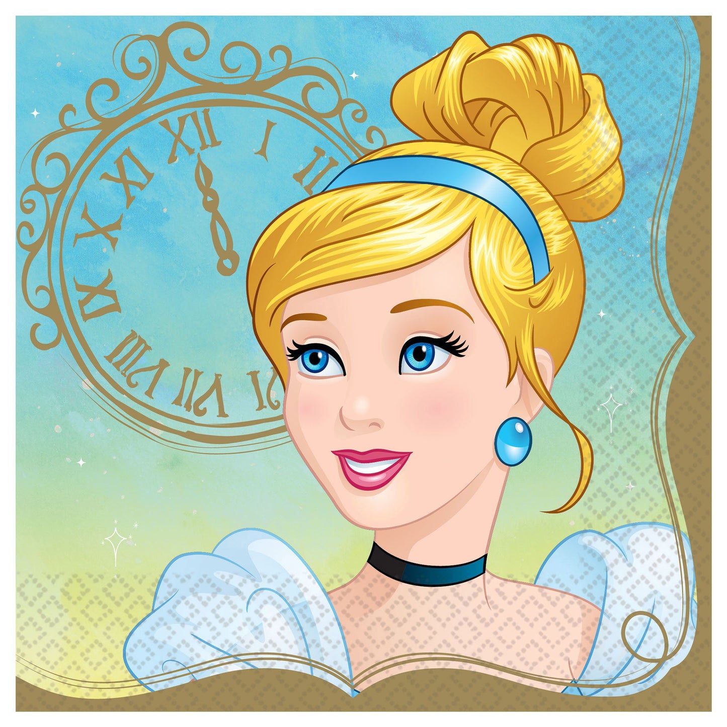 6.5" Luncheon Napkins - Cinderella (16ct) - Amscan