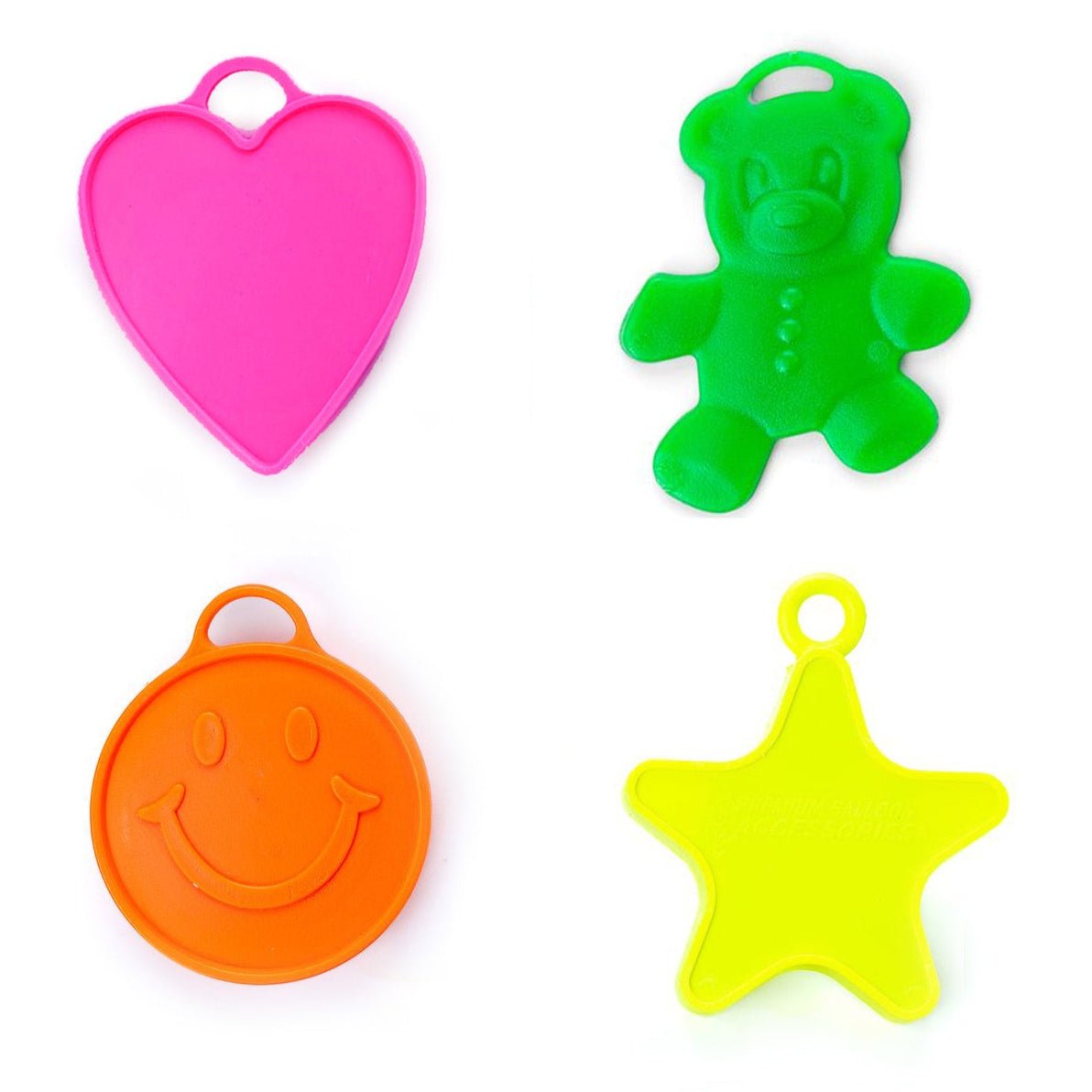8g Balloon Weights Assorted - Neon (100ct) - Premium Conwin