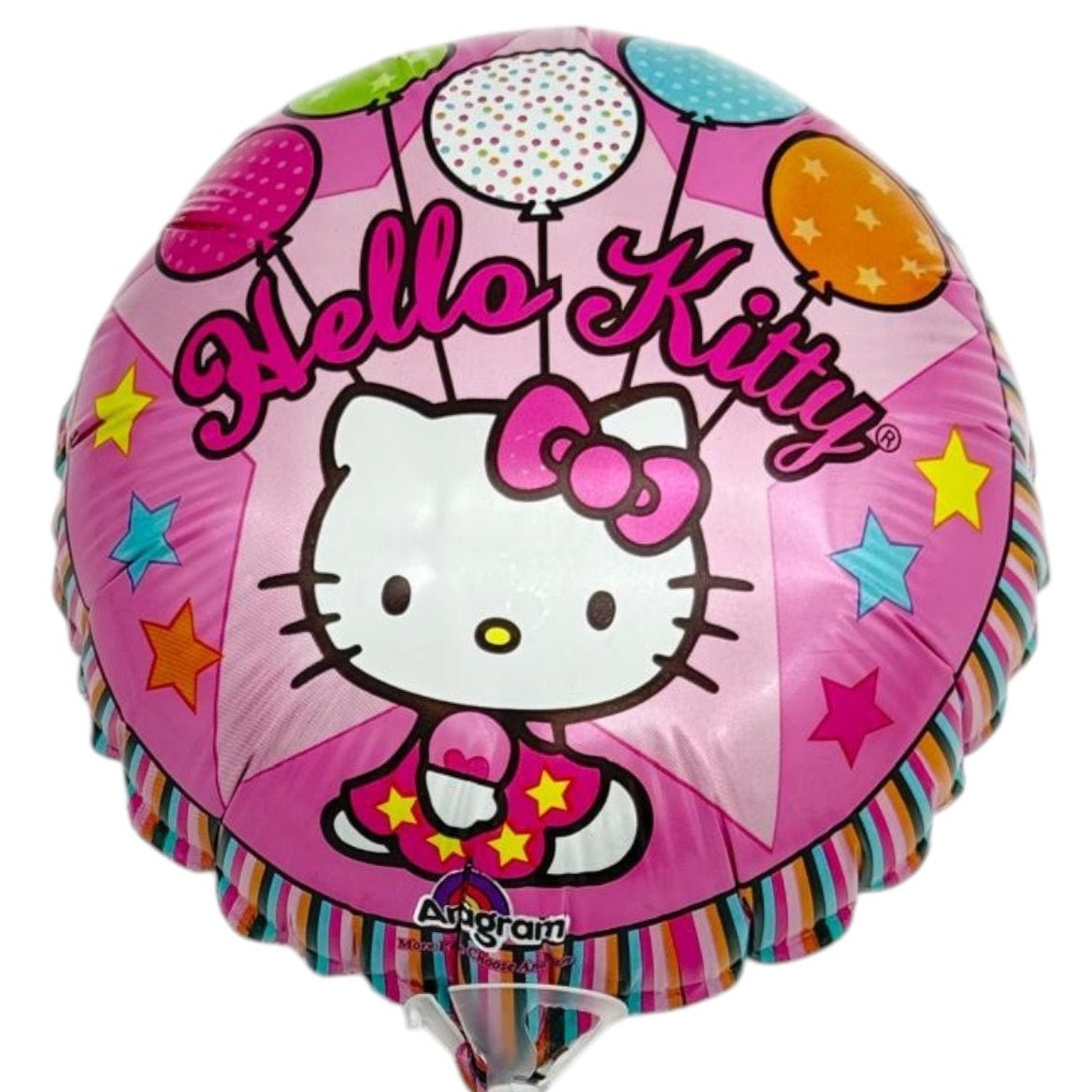 9" Hello Kitty - Balloons & Stars - Anagram