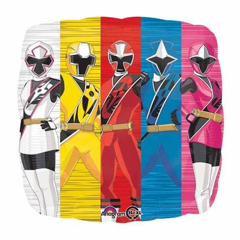 18" Power Rangers - Anagram