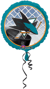 NHL San Jose Sharks Hockey Team 18″ Balloon