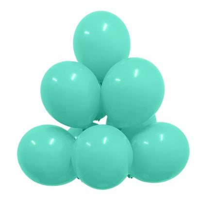 Pastel Tiffany Blue 18″ Latex Balloons (25 count)