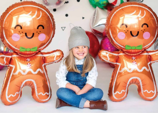 Happy Gingerbread Man 31″ Balloon