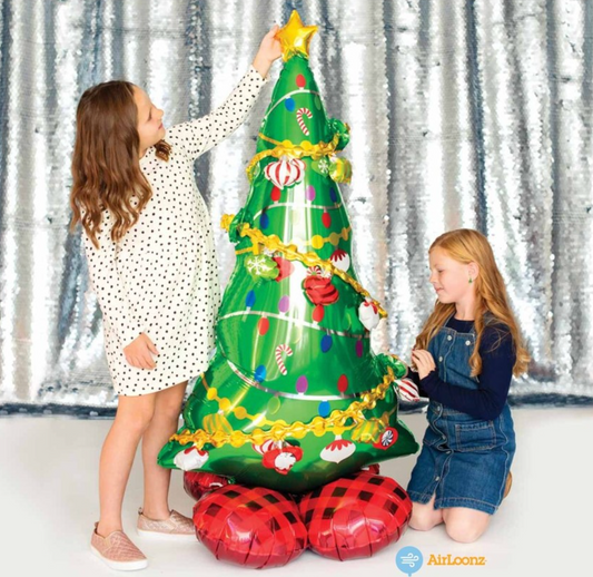 Christmas Tree Greeter AirLoonz Balloon