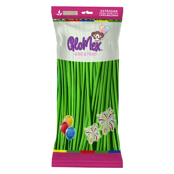 Green 260G Latex Balloons