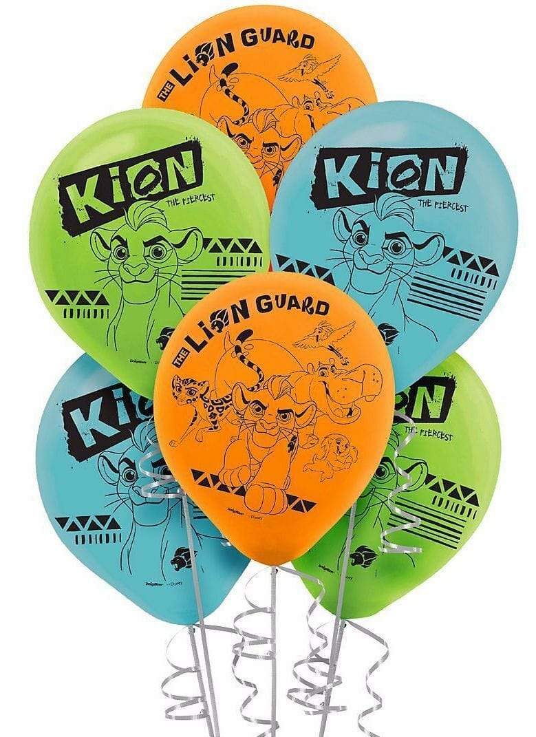 Amscan Latex Lion Guard 12" Latex Balloons (6 Count)
