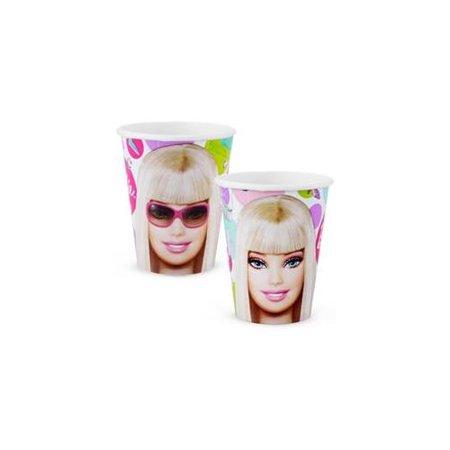Amscan Party Supplies 9 Oz. Cup Barbie All Dolld Up (8 count)
